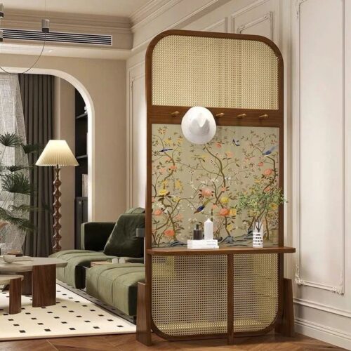 Vách cnc phối kệ, đan mây, tranh canvas